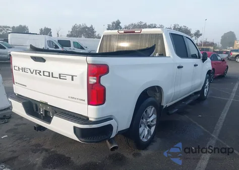 2020 Chevrolet Silverado 1500 2Wd Short Bed Custom from USA, damaged, VIN 1GCPWBEH1LZ131056